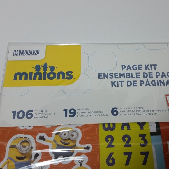 Minions paper and sticker kit - Picture 2 of 9